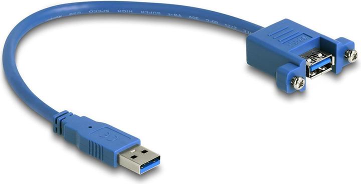 Actual product image Delock USB 3.0 installation cable USB A - USB A 0.25 m (0.25 m)