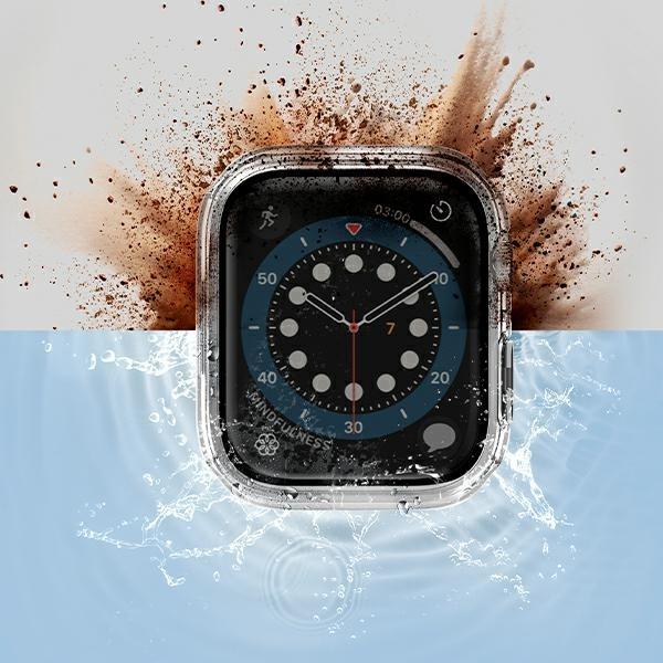 Actual product image Uniq etui Nautic Apple Watch Series 7/8 45mm przezroczysty/dave clear