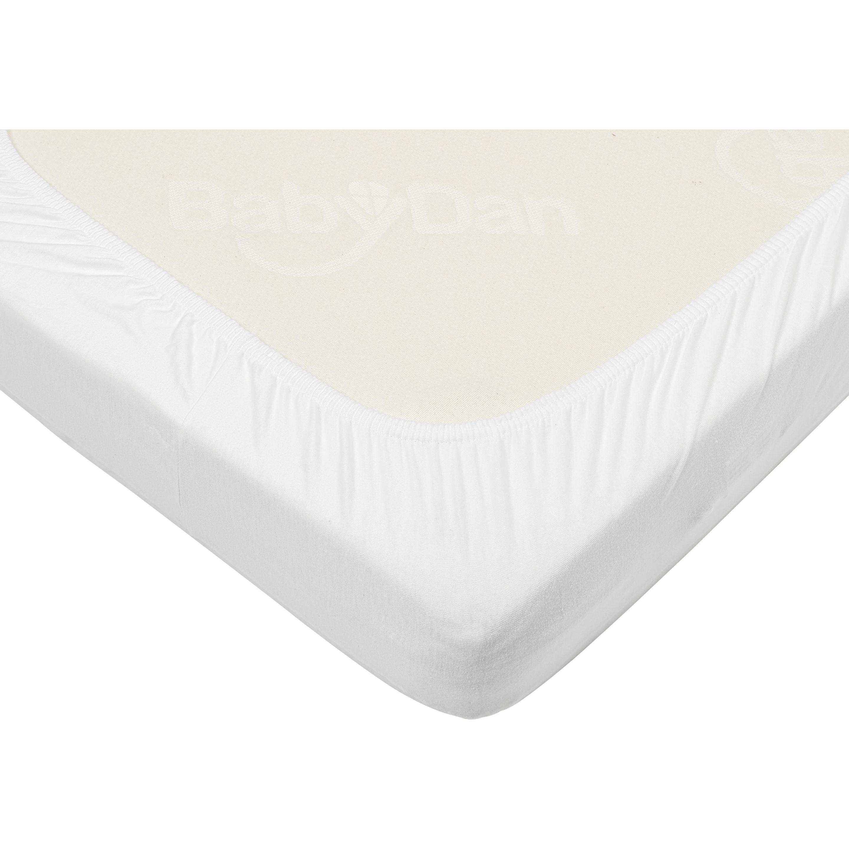 Baby Dan 4385-01 Wiegentuch 36 x 96 cm Baumwolle Weiss Ausgestatteter Spickzettel (4385-01)