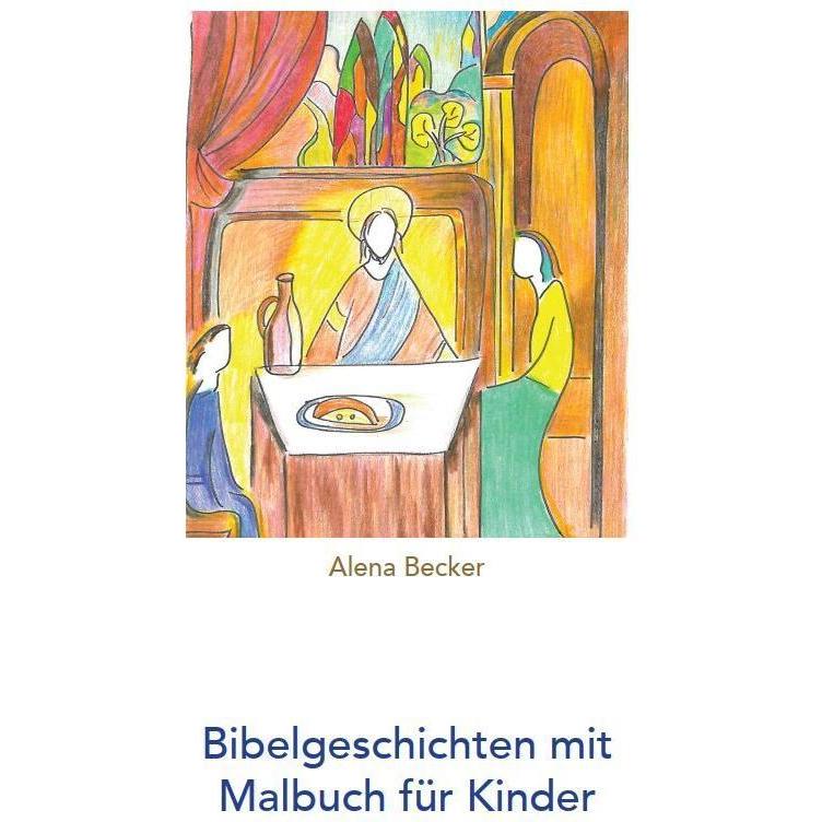 Nova MD Becker:Bibelgeschichten mit Malbuch für