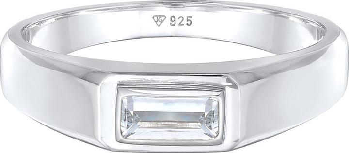 Immagine prodotto Kuzzoi Anello Uomo Topazio Semplice Elegante Argento 925 (60, 925 Argento)