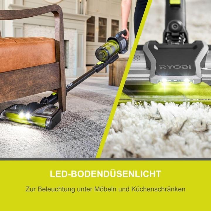 Image du produit Ryobi Akku-Sauger RASV18BL-0 ohne Akku und Ladegerät (Aspirateur sec)