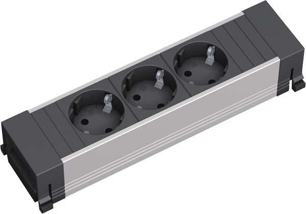 Image du produit Bachmann POWER FRAME - 3xUTE (3x, CEE 7/3, PECO 7/5)