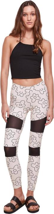 Actual product image Urban Classics Ladies Tech Mesh AOP Leggings - 10978 (5XL)