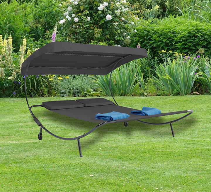 Actual product image VCM Double lounger garden lounger 2 people Bindox (200 cm)