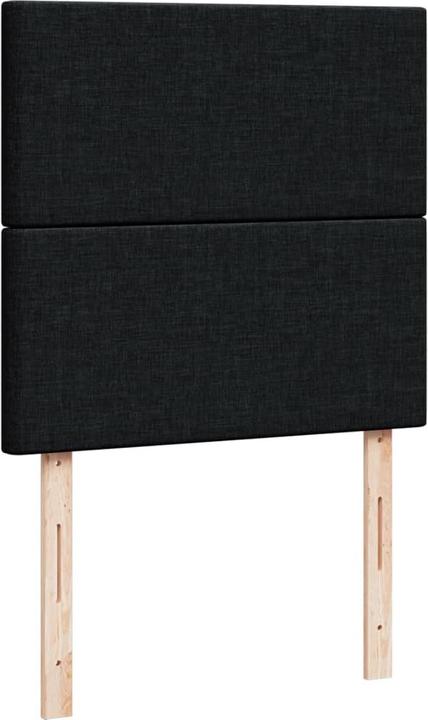 Actual product image VidaXL Bo x spring bed with mattress 90 x 200 cm fabric (90 x 200 cm, 90 x 200 cm)
