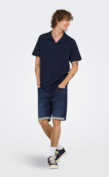Produktbild Only & Sons Onsply Jog Dbd 0025 Ana Dnm Shorts Noos (S)
