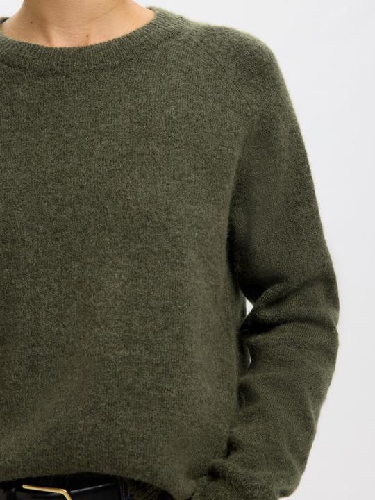 Image du produit Selected Femme Pull en laine à col rond (L)