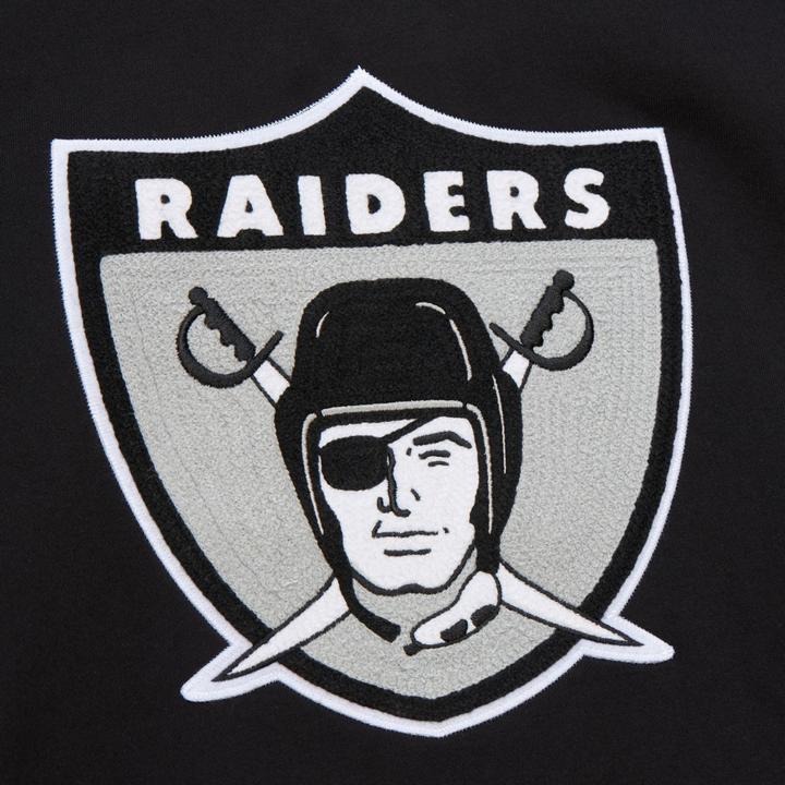 Produktbild Mitchell & Ness Fleece Hoody - STITCH Oakland Raiders - XL (XL)