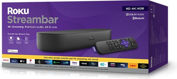 Produktbild Roku Streambar HD/4K/HDR Streaming Media Player and Soundbar