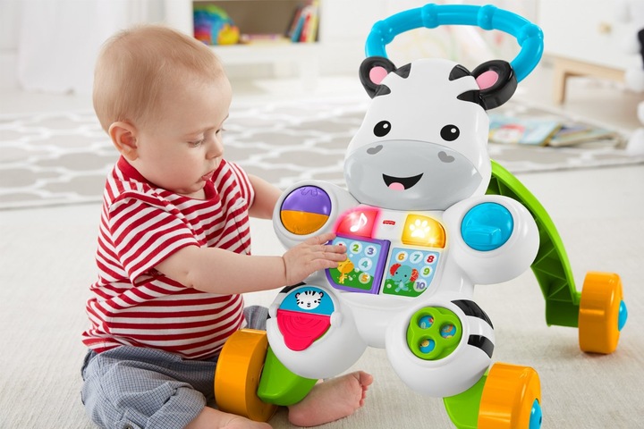 Actual product image Fisher-Price Zebra baby walker