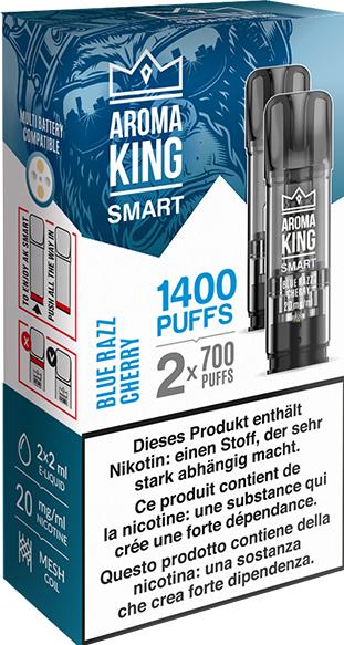 Actual product image Aroma King SMART 2 PODs Blue Razz Cherry (Cherry, Raspberry)