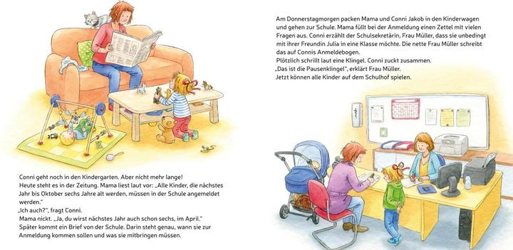 Image du produit LESEMAUS 101: Conni kommt in die Schule (Allemand, Liane Tailor, 2022)
