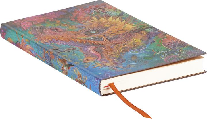 Produktbild Paperblanks Flexi Dot-Grid Planer - Humming Dragon - Maxi - Punkteraster (Harter Einband)