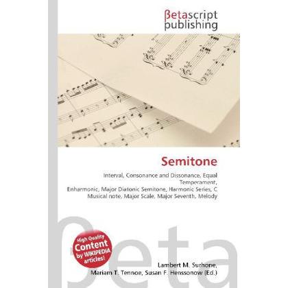 Thumbnail - Semitone, Fachbücher von Lambert M. Surhone, Miriam T. Timpledon, Susan F. Marseken