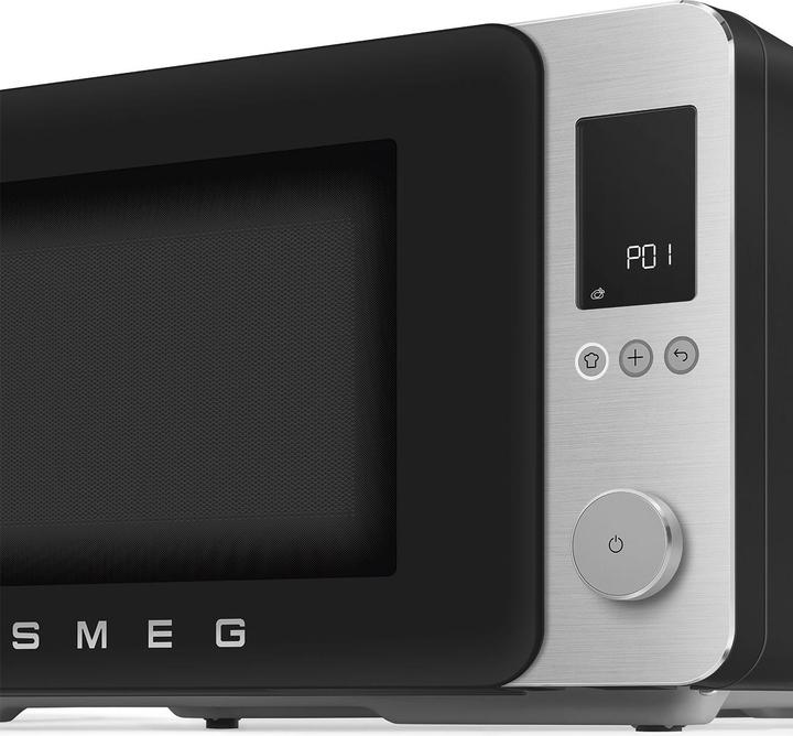 Immagine prodotto Smeg MOC02BLMEU Kombi-Tisch- Mikrowelle + Heissluft/Grill (27 l)