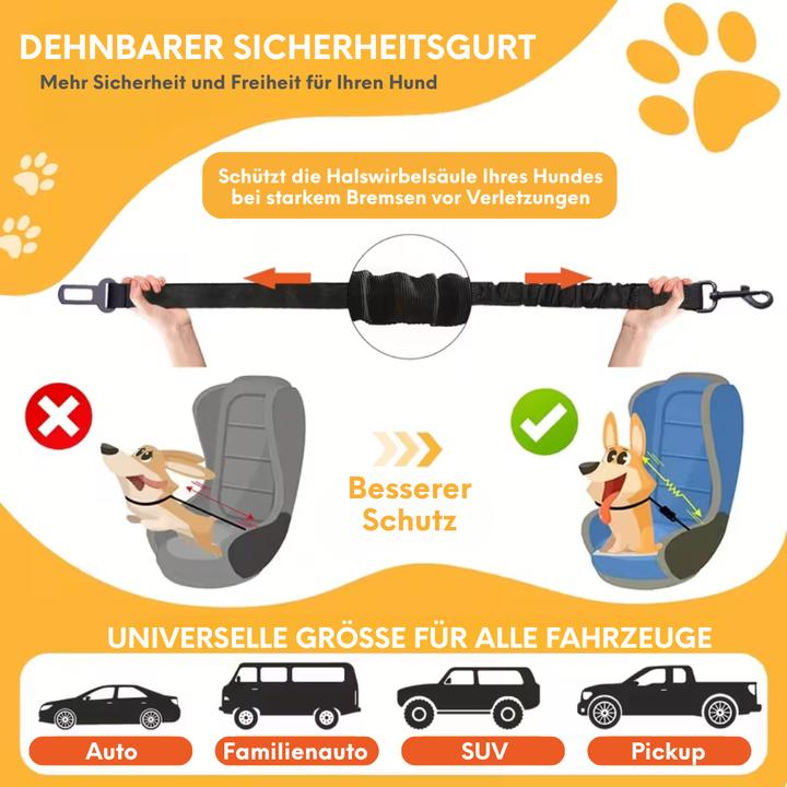 Actual product image Suba Dog seat belt for the car (Dog)