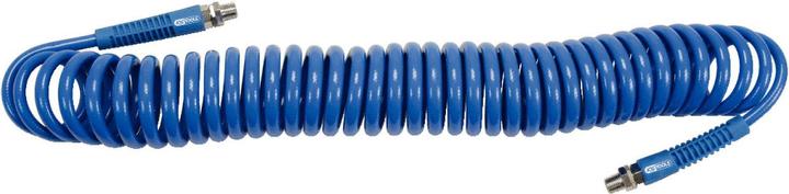 KS Tools PU compressed air spiral hose. Ø 8mm 515.3335