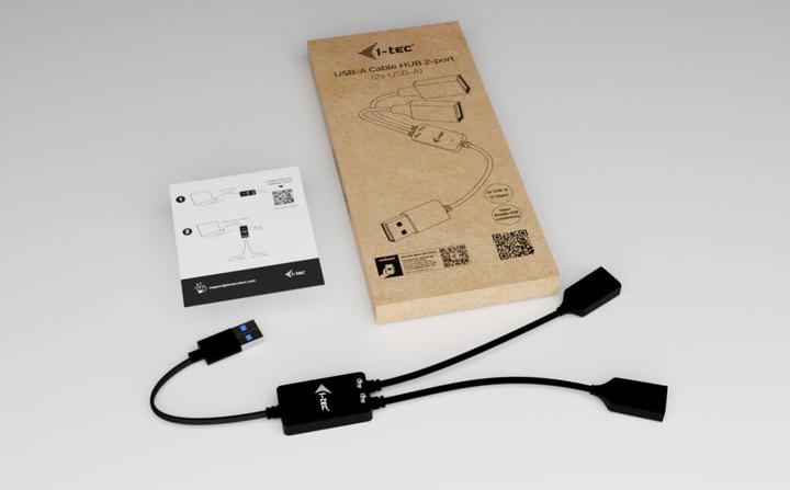 Produktbild i-tec Cable Hub (USB-A, 2 Ports)
