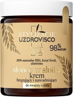 Produktbild Uzdrovisco Bronzierung von Gesichts- und Körpercreme und Bewässerung der Sonne in einem Glas 170 ml - Uzdrovisc (170 ml)