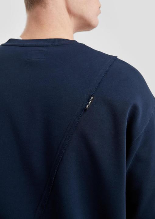 Produktbild s.Oliver Sweatshirt mit asymmetrischer Teilungsnaht (XS)