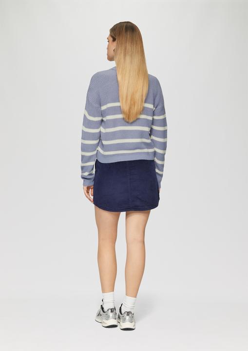 Actual product image S.Oliver Strickpullover Verkürzter Pullover mit Raglanärmeln (XL)