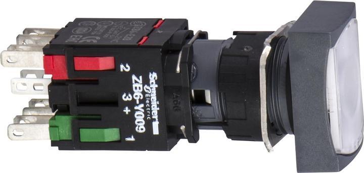 Produktbild Schneider Electric 16mm Push button White illuminated 1 NO