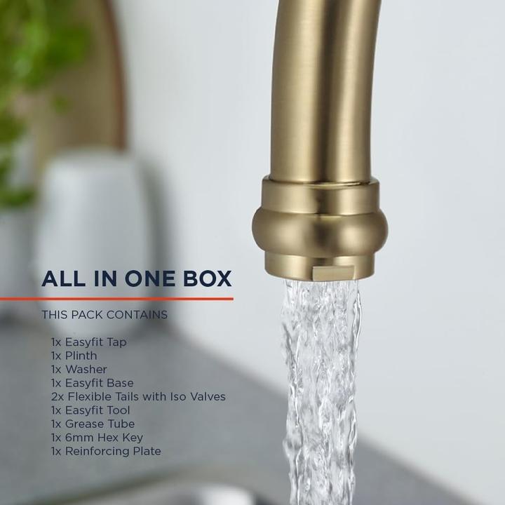 Image du produit Bristan Robinets mélangeurs à double poignée avec installation facile par le dessus