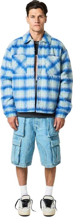Actual product image Represent Mens Textured Polyester Overshirt (M)