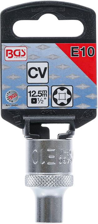 Actual product image BGS Socket, E-Type 12.5 mm (1/2") Drive E10