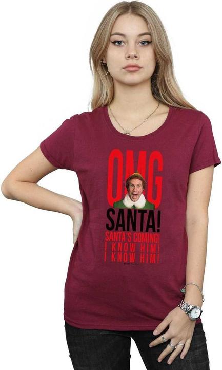 Produktbild Elf OMG Santa I Know Him TShirt (XL)