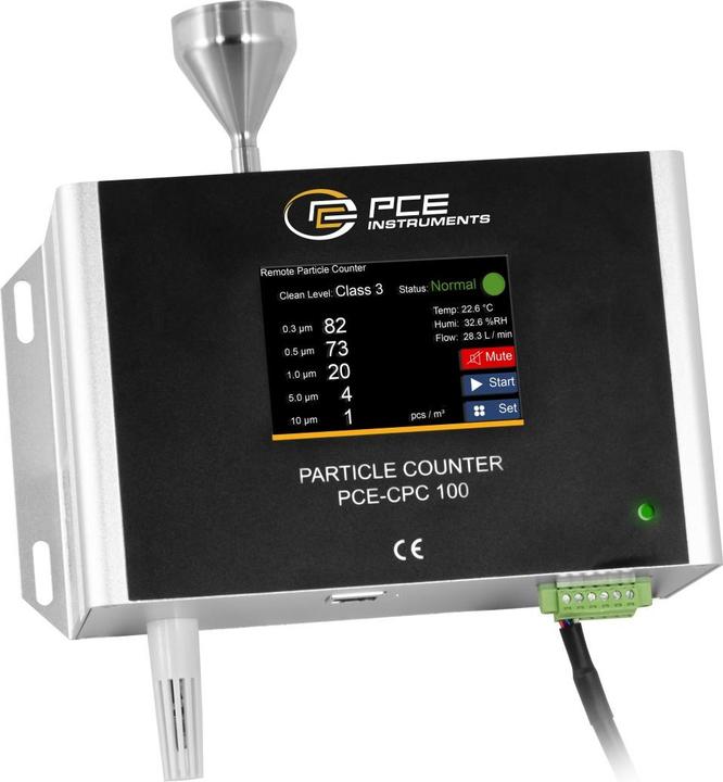 Actual product image PCE Instruments Partikelzähler