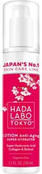 Produktbild Hada Labo Tokyo Anti-Ageing Super Hydrator Lotion mit Super-Hyaluronsäure, Collagen & Retinol für (150 ml)