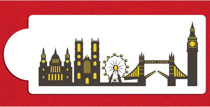 Image du produit Designer Stencils Pochoir London City Skyline