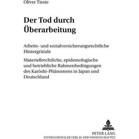 Thumbnail - Der Tod durch Überarbeitung, Fachbücher von Oliver Tieste