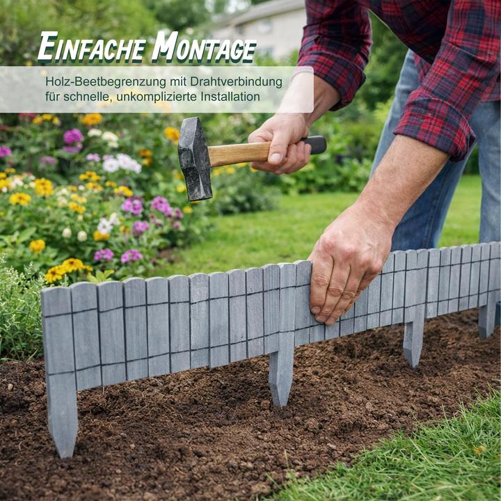 Immagine prodotto Relaxdays Bordo per aiuola (45 cm)