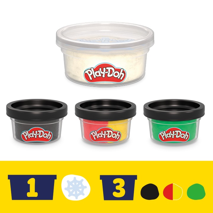 Actual product image Play-Doh Spider-Man web action