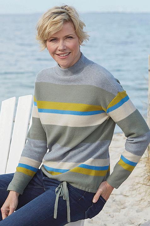 Produktbild Betty Barclay Strickpullover mit Ringel (46)