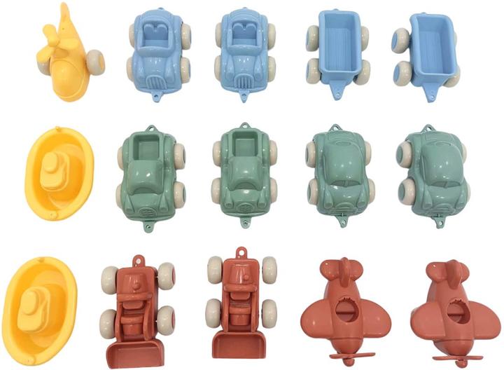 Viking Toys Viking RE:LINE - Bucket with 15 vehicles