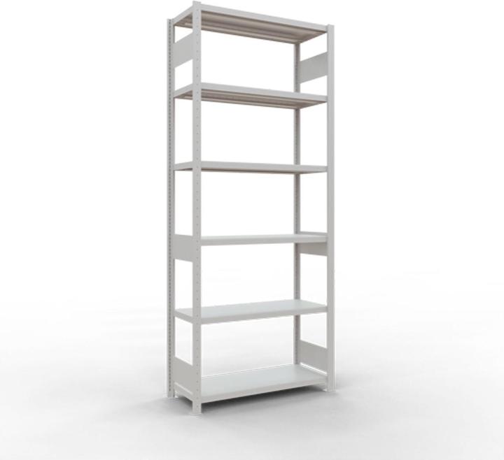 Actual product image Schulte Lagertechnik MULTIplus250 basic racking system with length ledgers