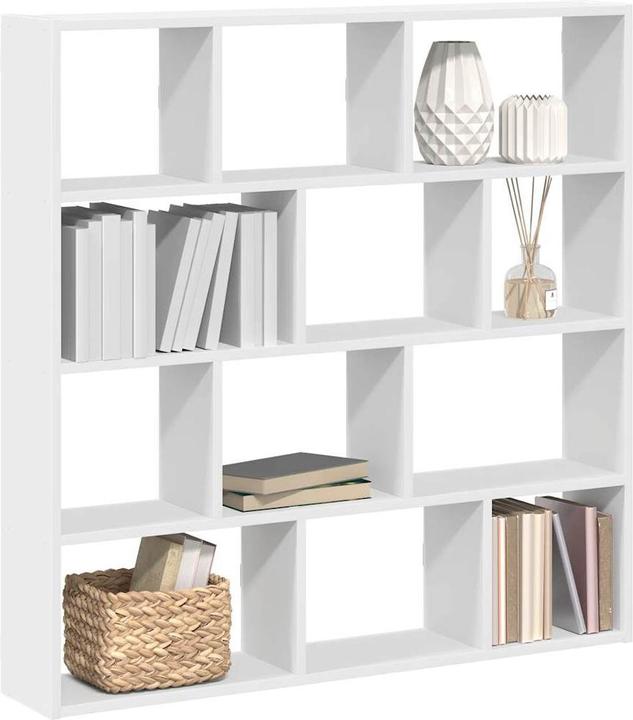 Actual product image vidaXL Cube shelf 12 compartments (100 x 18 x 100 cm)