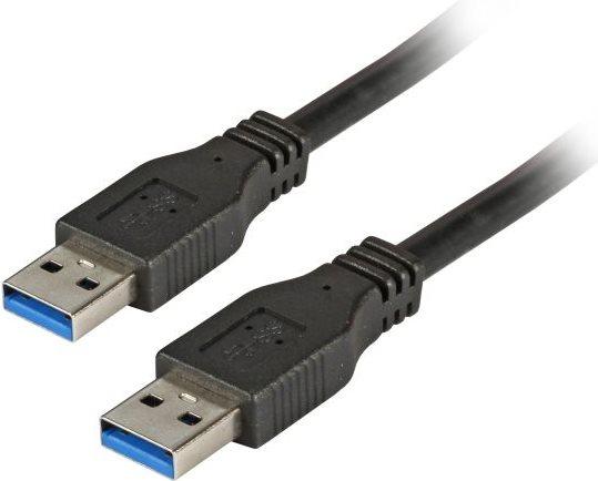 Produktbild Good Connections Anschlusskabel USB 3.0 Stecker A an Stecker A, 5m, schwarz, ® (5 m, USB 3.0)