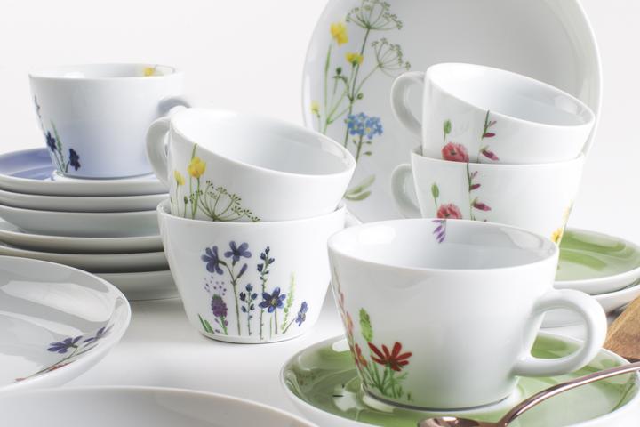 Actual product image Kahla Five Senses Wildblume Kaffeeservice 18tlg. (18 pcs.)