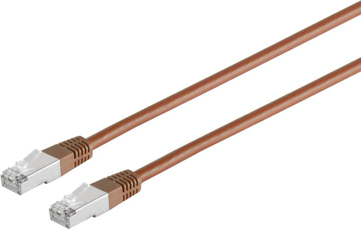 Produktbild Shiverpeaks S/CONN maximum connectivity Netzwerkkabel-Patchkabel, cat. 5e, SF/UTP, braun, 10,0m (10 m)