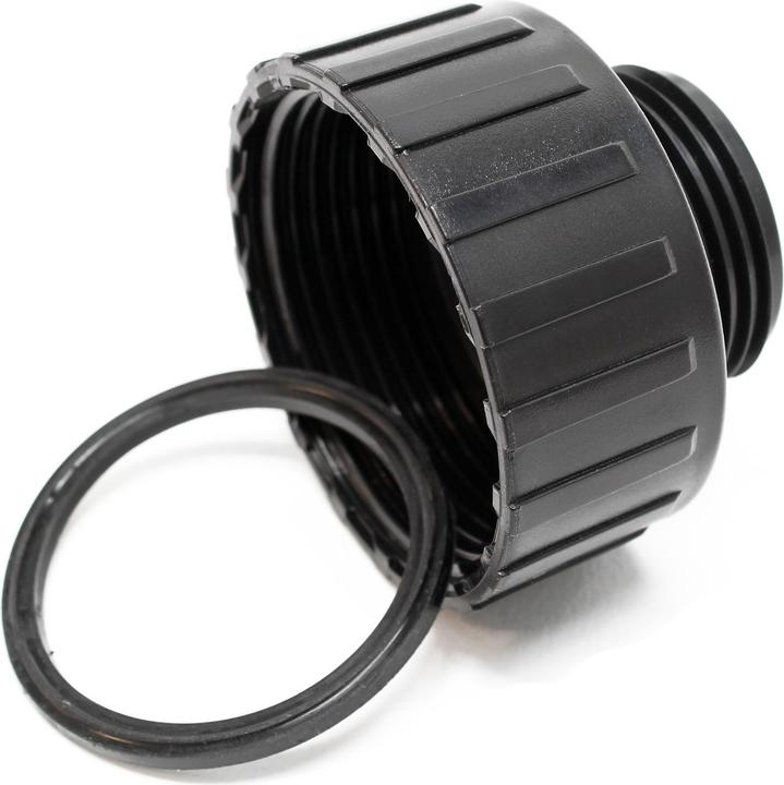 Actual product image SunSun connector 47.44mm 1.5" female thread 32.89mm 1" male thread
