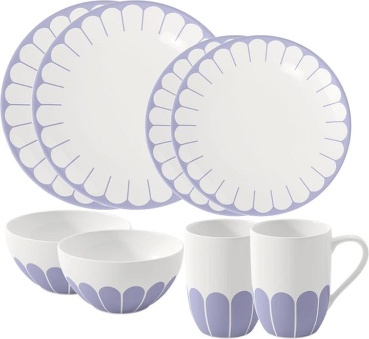 Produktbild Villeroy & Boch Starter-Set 8tlg. Fleur bleu (8 Stk.)
