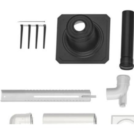 DIY, Fahrzeug Werkzeug, DN60/100 - Til skorsten - Aftraekspakke, C93x