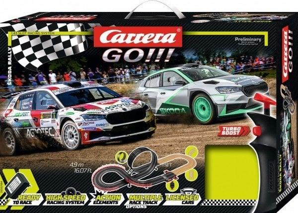 Actual product image Boffin Carrera 62584 GO Škoda Rallye / racetrack / circuit length 4.9 m / from 6 years
