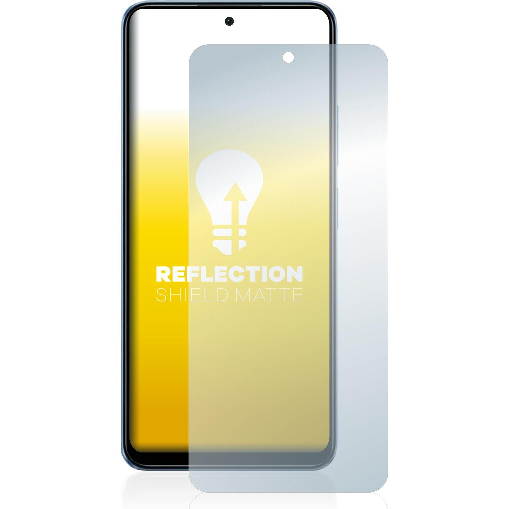 Thumbnail - upscreen Reflection Shield Displayschutz Matt (1 Stück, Xiaomi Redmi Note 12), Smartphone Schutzfolie, Grau