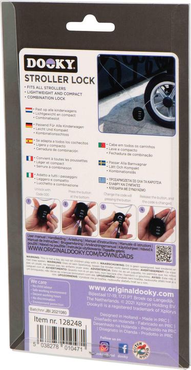 Image du produit Dooky Antivol universel pour poussette